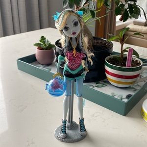 Monster High Original Lagoona doll with stand